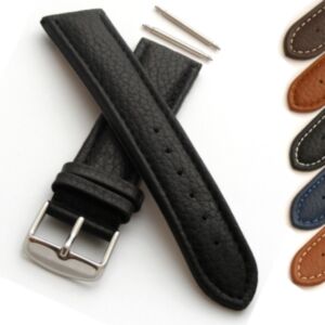 Freiburg Watch Strap Grained Genuine Leather Padded