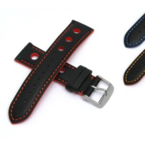 Valais Watch Strap Genuine Leather 3 Hole Rally / Driver